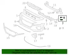 Bracket - front bumper side, rh 86514G2000 HYUNDAI