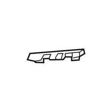Bracket - front bumper side support, lh 86555G2000 HYUNDAI