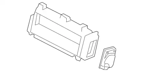 Flap assy - active air upper, lh 86951G2000PG4 HYUNDAI
