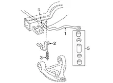 BOLT,FRT STAB SHF INSL CLA 15592554 CADILLAC