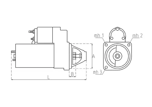 Стартер TESLA TECHNICS TT15100