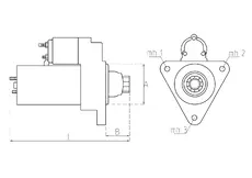 Стартер TESLA TECHNICS TT15385