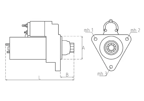 Стартер TESLA TECHNICS TT15692