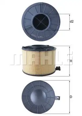 Фильтр воздушный KNECHT LX 4411