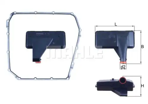 Фильтр АКПП KNECHT HX 185D