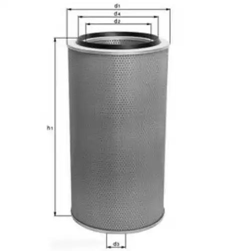 Фильтр воздушный KNECHT LX265