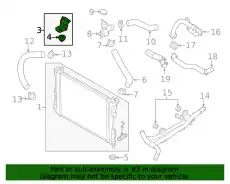 Bracket assy - radiator mounting upper, rh 25333F9000 HYUNDAI