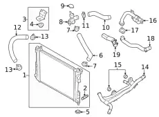 Bracket assy - radiator mounting upper, rh 25333F9000 HYUNDAI
