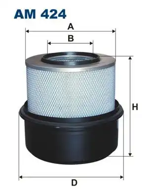 Фильтр воздушный FILTRON AM 424
