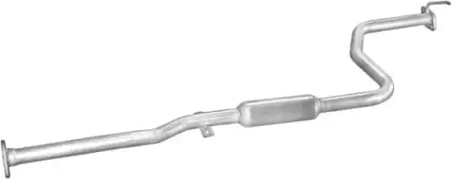Глушитель сред.ч HONDA CRX 09.88 POLMOSTROW