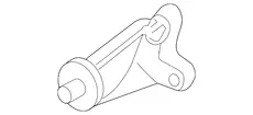 BRACKET,BELT IDLER PUL 24505445 PONTIAC