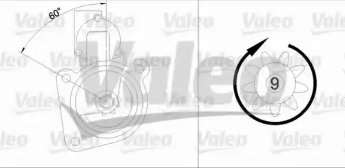 Стартер VALEO 455520