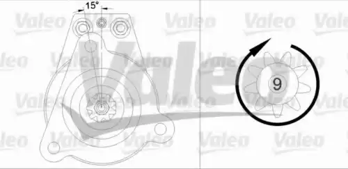 Стартер VALEO 455530