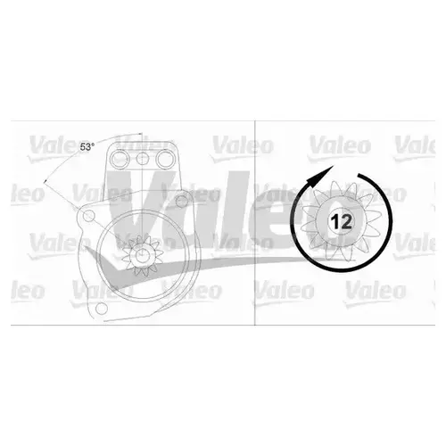 Стартер VALEO 458201