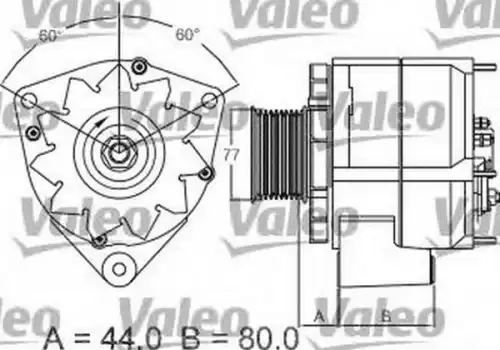 Генератор VALEO 437440
