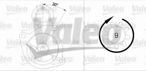 Стартер VALEO 455528