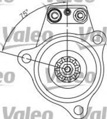 Стартер VALEO 455524