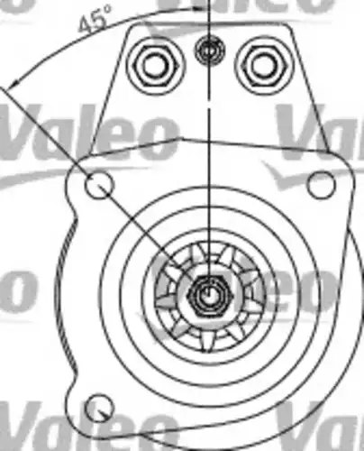 Стартер VALEO 455926