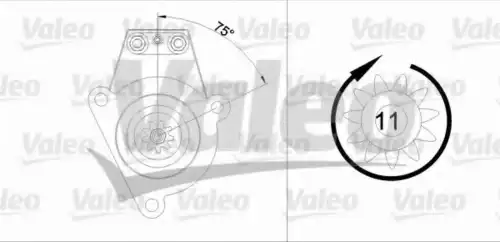 Стартер VALEO 455542
