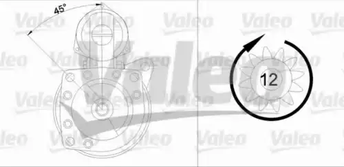 Стартер VALEO 436097