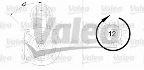 Стартер VALEO 436098