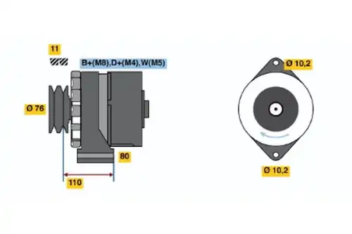 Генератор BOSCH 0 120 469 960