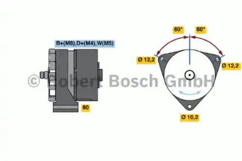 Генератор BOSCH 0 120 469 025
