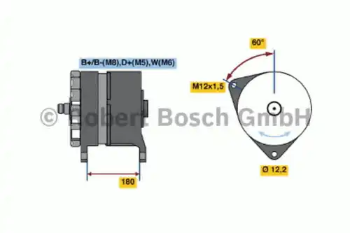 Генератор BOSCH 0 120 689 548