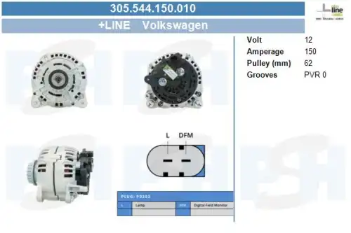 Генератор CV PSH 305.544.150.010