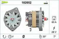 Генератор VALEO 102052