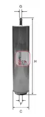 Топливный фильтр SOFIMA S1851B