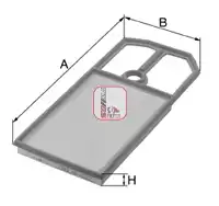 Фильтр воздушный SOFIMA S3184A