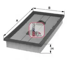 Фильтр воздушный SOFIMA S3209A
