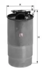 Топливный фильтр SOFIMA S4427NR