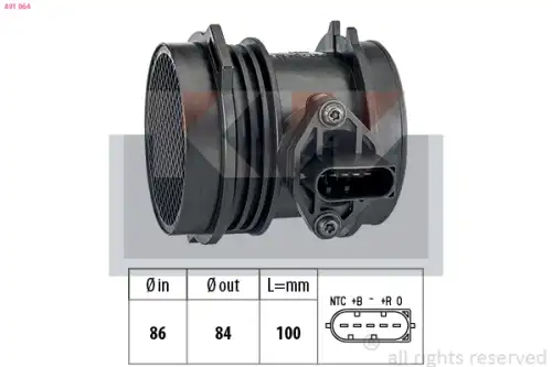 измеритель массы воздуха MB 491 064 KW