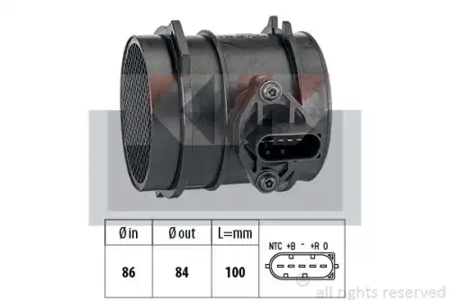 измеритель массы воздуха MB 491 076 KW