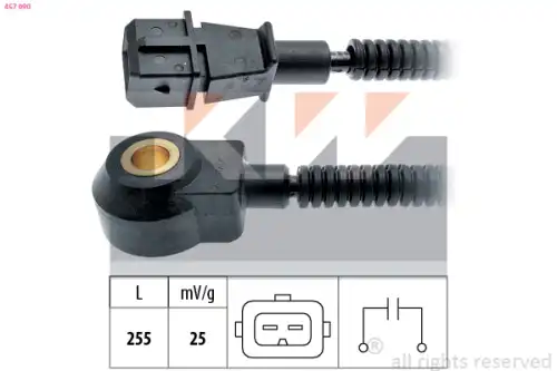 датчик детонации Hyun 457 090 KW