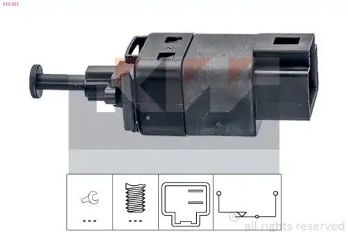 датчик стоп сигнала Daew 510 251 KW