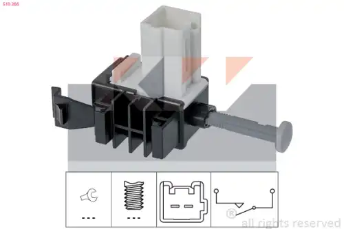 датчик стоп сигнала Maz 510 266 KW