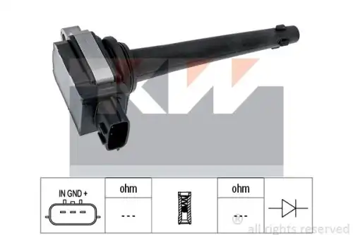 Катушка зажигания KW 470 489