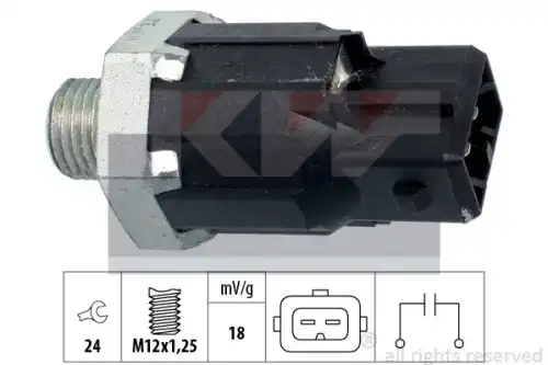 датчик детонации Daci 457 224 KW