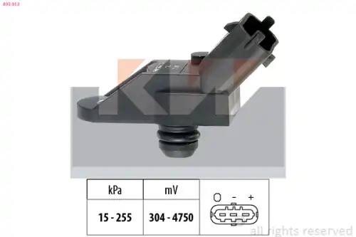 Датчик давления воздуха 493 013 KW