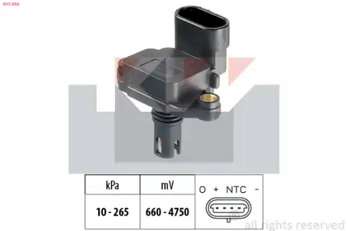 Датчик давления воздуха 493 089 KW