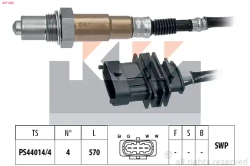 лямбда-зонд Opel 497 089 KW