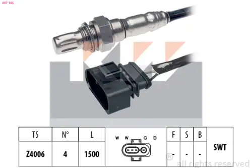 лямбда-зонд VW 497 145 KW
