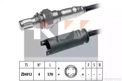 лямбда-зонд BMW 497 253 KW