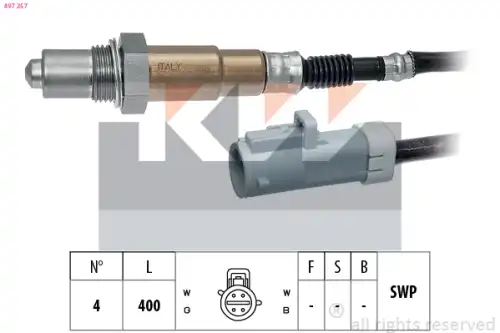 лямбда-зонд Ford 497 257 KW