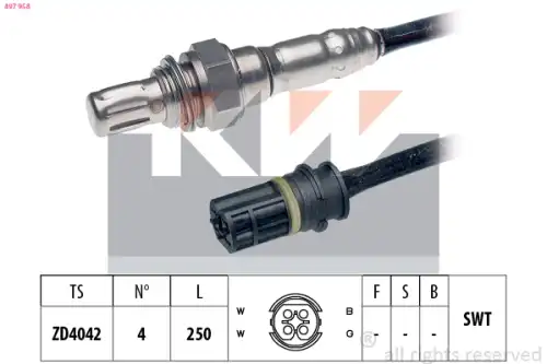 лямбда-зонд MB 497 958 KW