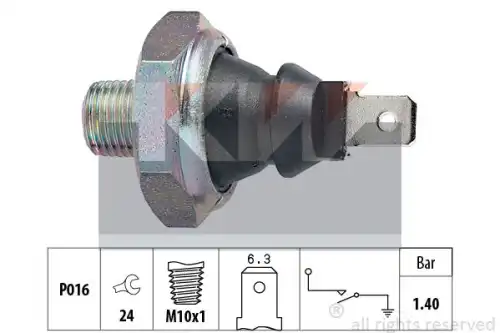 ДАТЧИК ДАВЛЕНИЯ МАСЛА 500 051 KW