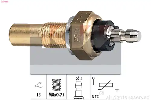 Датчик температуры автомобильный KW 530 068